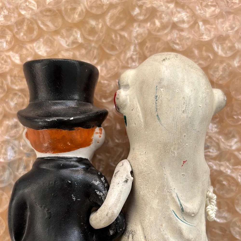 1930’s Bisque Wedding Cake Topper
